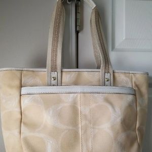 New purse never used. 
Has small stain on the fron